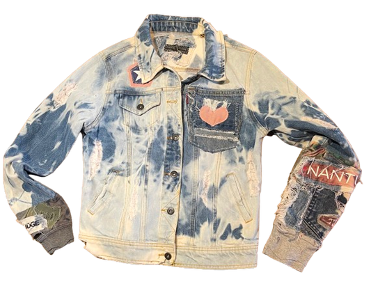 Nantucket Tie-dye Jean Jacket