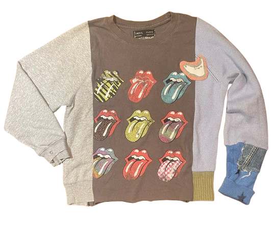 Rolling Stones Sweatshirt Cashmere Sleeve