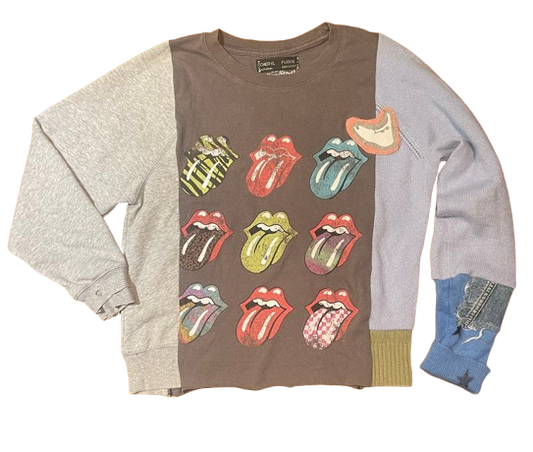 Rolling Stones Sweatshirt Cashmere Sleeve